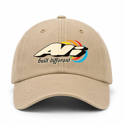 Your Name Built Different Retro Washed Cap ALI 13K1 C55PF