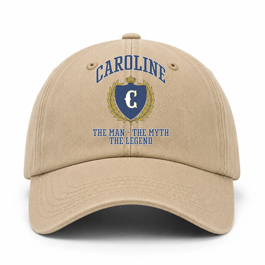 The Man The Myth The Legend Luxury Logo Cap CAROLINE 13K1 C34PF