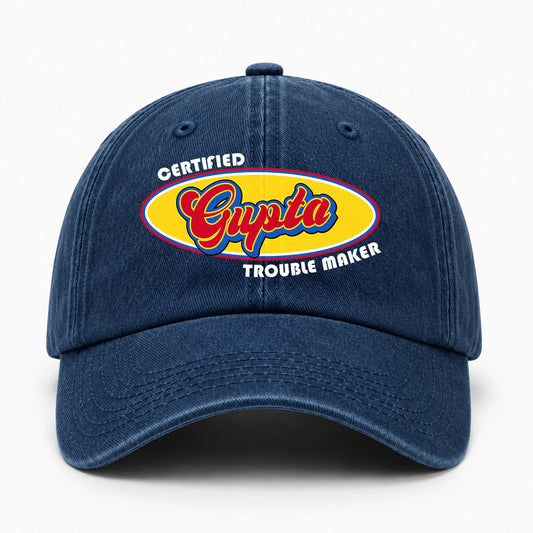 Certified Your Name Trouble Maker Washed Cap GUPTA 13K1 C73PF