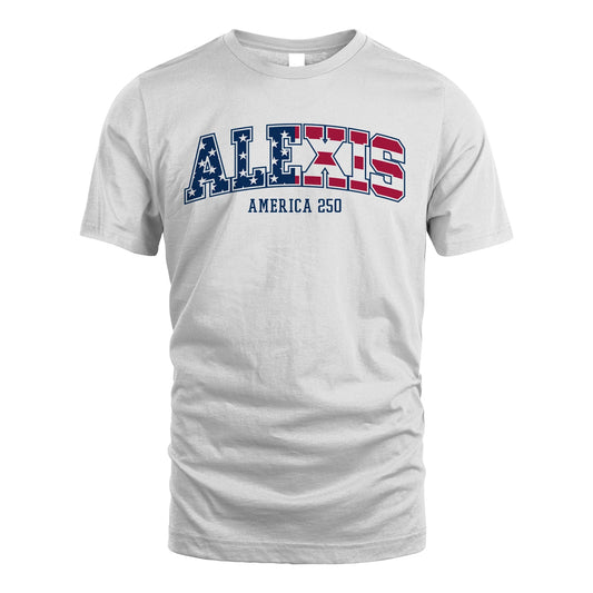 ALEXIS 13K1-555 America 250 Personalized