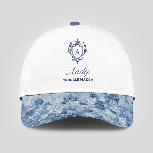Trouble Maker Luxury Floral Cap ANDY 13K1 C111PF