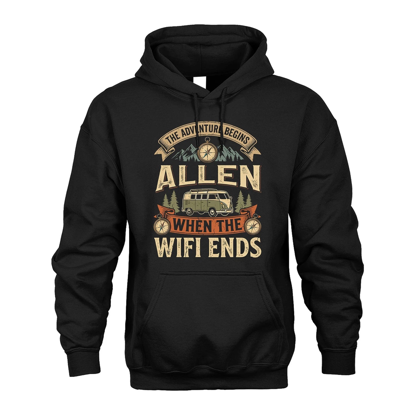 ALLEN 13K1-547 The Adventure Begins Name When The Wifi Ends