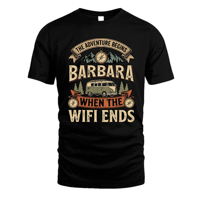 BARBARA 13K1-547 The Adventure Begins Name When The Wifi Ends