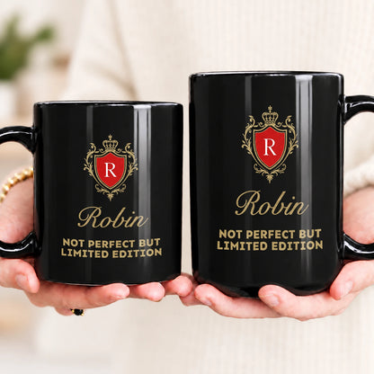 Not Perfect But Limited Eidition Golden Logo Mug ROBIN 13K1 MG19