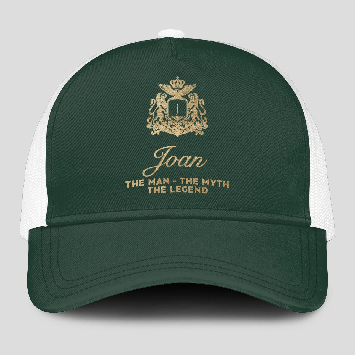 The Man The Myth The Legend Sage Green Mesh Cap JOAN 13K1 C192PF