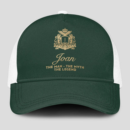 The Man The Myth The Legend Sage Green Mesh Cap JOAN 13K1 C192PF