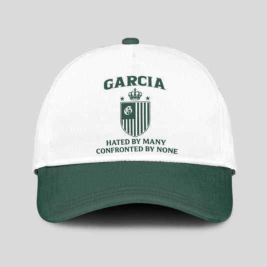 Hated By Many Confronted By None Luxury Logo Cap GARCIA 13K1 C41PF