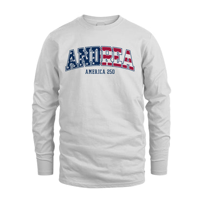 ANDREA 13K1-555 America 250 Personalized