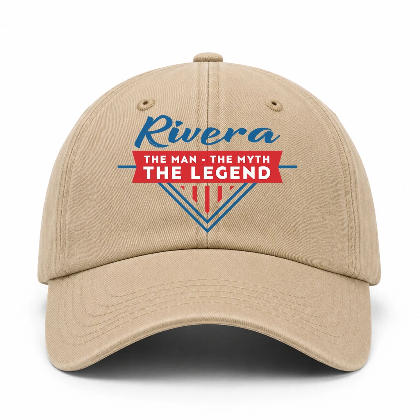 The Man The Myth The Legend Logo Washed Cap RIVERA 13K1 C37PF