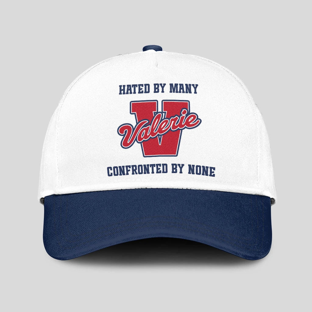 Hated By Many Confronted By None Sporty Cap VALERIE 13K1 C45PF