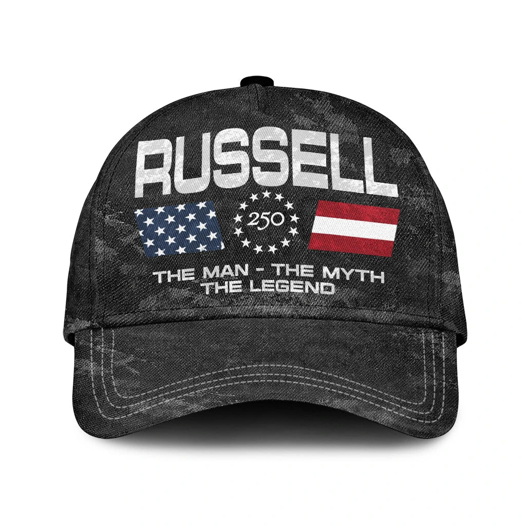 RUSSELL 13K1-C11PF America 250 The man - The Myth - The Legend