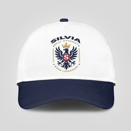 Built Different Born Legendary Elegant Blue And White Cap SILVIA 13K1 C76PF