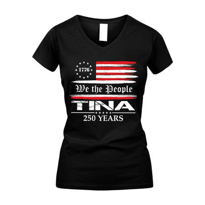 TINA 13K1-546 We the People Name 250 Years