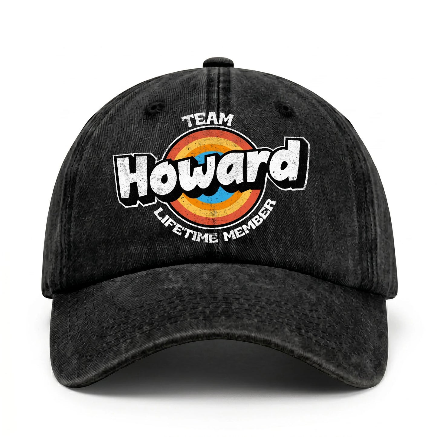Team Your Name Lifetime Member Logo Cap HOWARD 13K1 C66PF