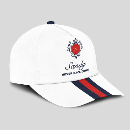 Never Back Down Stripped Cap SANDY 13K1 C86PF