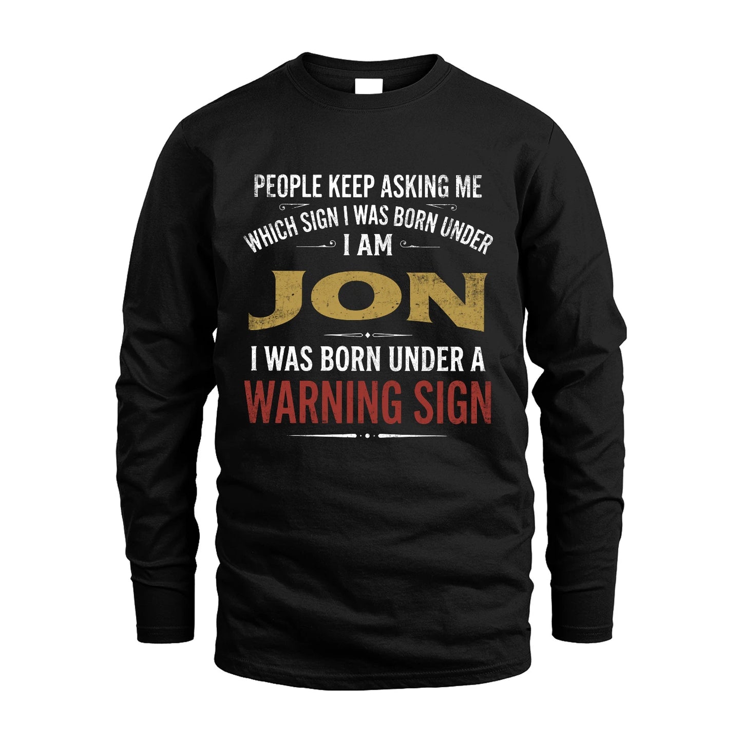 JON 13K1-562 People Keep Asking Me ...