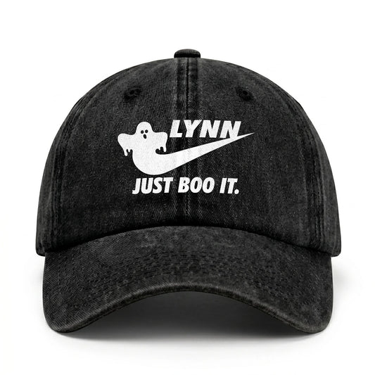 Just Boo It Halloween Washed Cap LYNN 13K1 C83PF