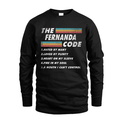 FERNANDA 13K1-561 The Name Code Vintage Graphic
