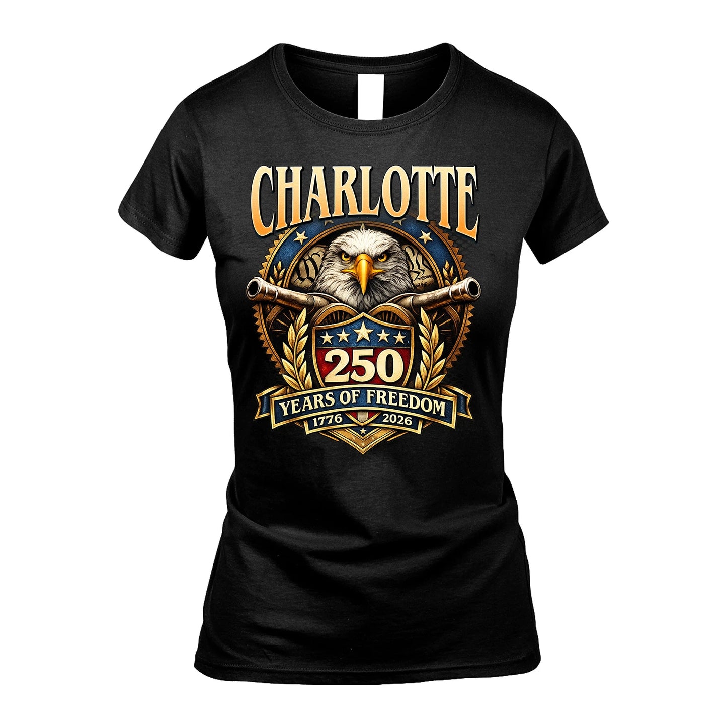 CHARLOTTE 13K1-529 ...250 Years Of Freedom 1776-2026