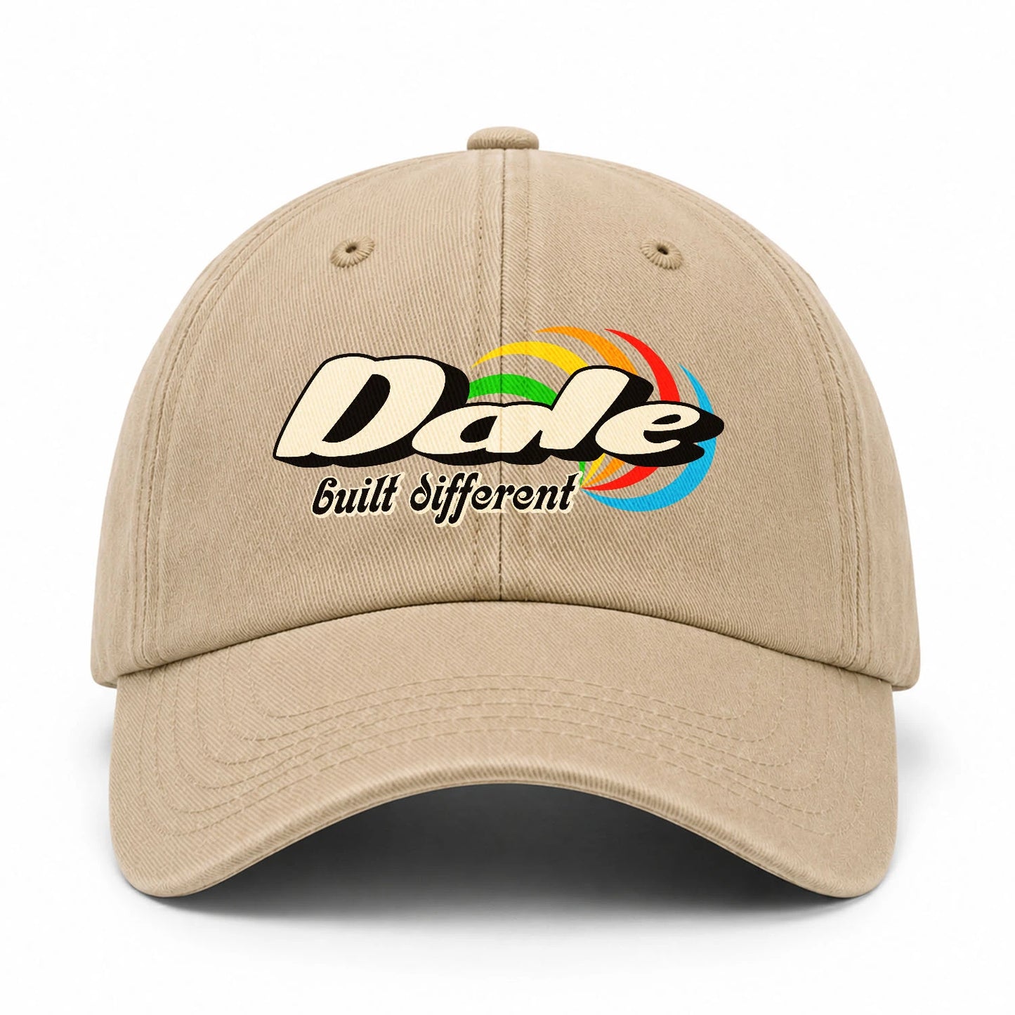 Your Name Built Different Retro Washed Cap DALE 13K1 C55PF