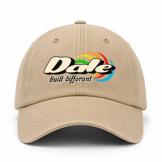 Your Name Built Different Retro Washed Cap DALE 13K1 C55PF