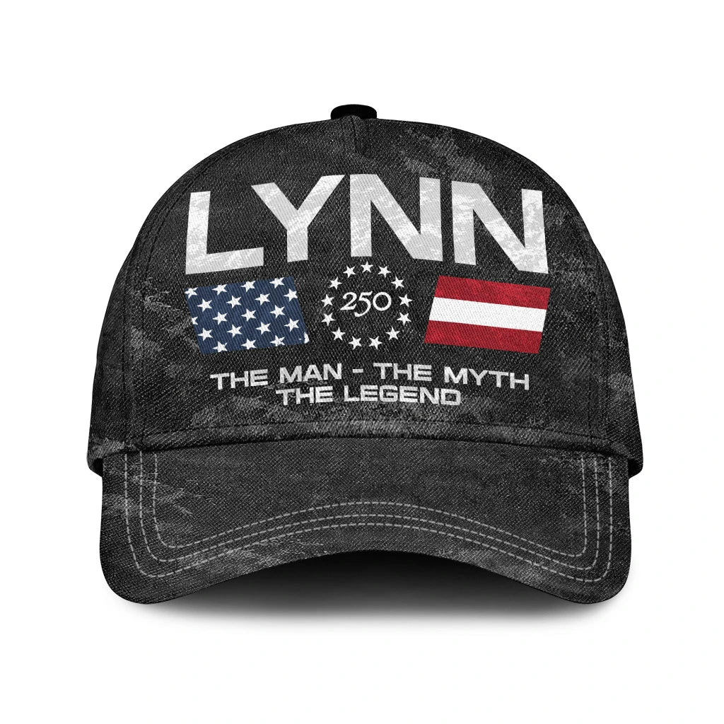 LYNN 13K1-C11PF America 250 The man - The Myth - The Legend