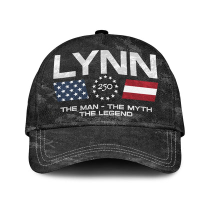 LYNN 13K1-C11PF America 250 The man - The Myth - The Legend