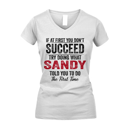 SANDY 13K1-357 If At First You Don't Succeed...
