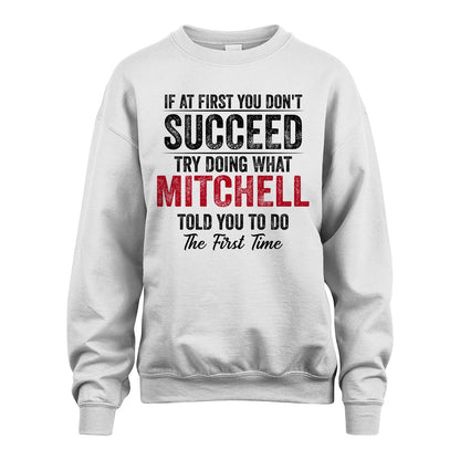 MITCHELL 13K1-357 If At First You Don't Succeed...