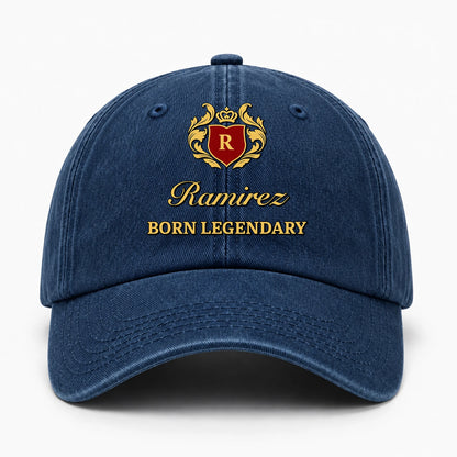 Born Legendary Royal Blue Washed Cap RAMIREZ 13K1 C183PF