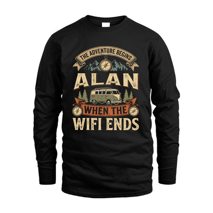 ALAN 13K1-547 The Adventure Begins Name When The Wifi Ends