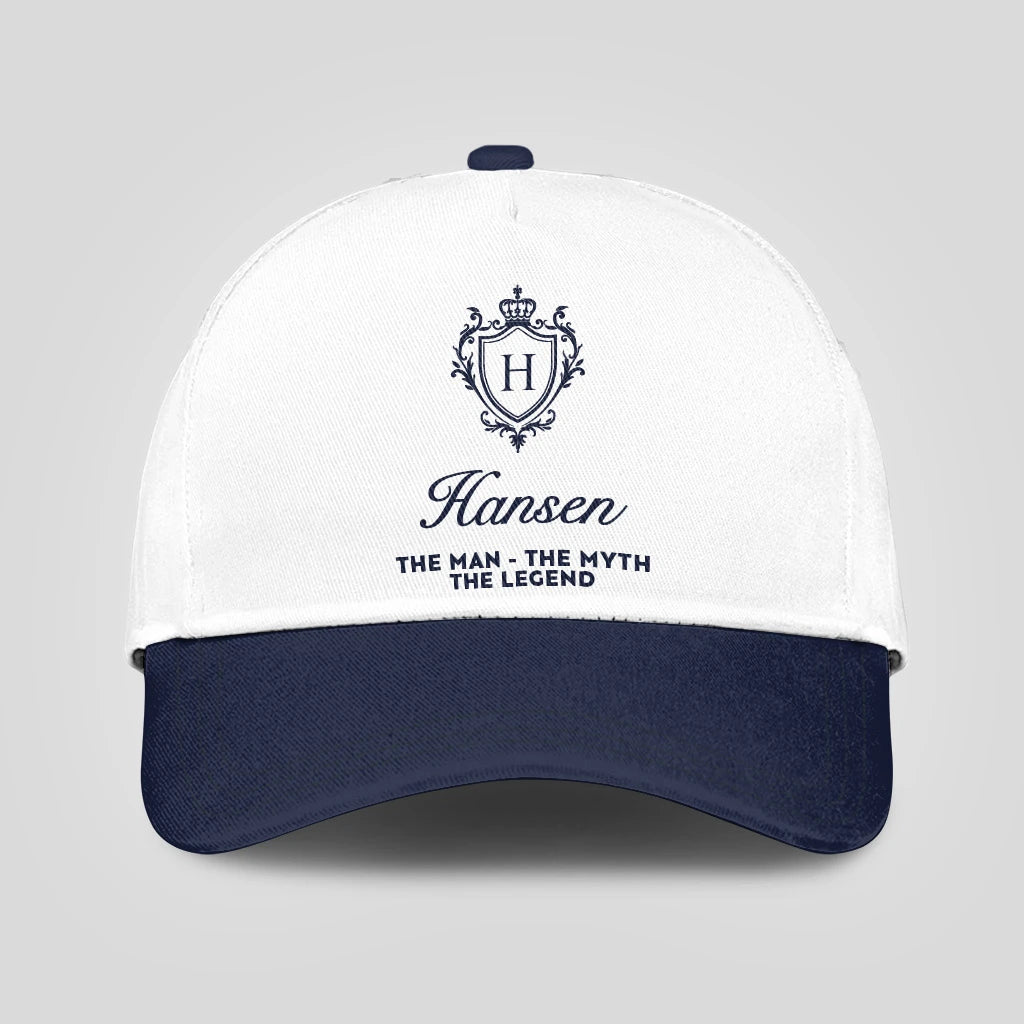 The Man The Myth The Legend Blue Cap HANSEN 13K2 C46PF