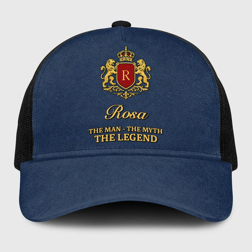 The Man The Myth The Legend Royal Blue Mesh Cap ROSA 13K1 C187PF