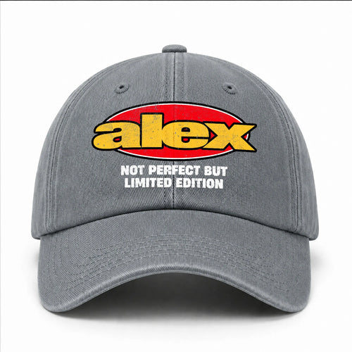 Your Name Not Perfect But Limited Edition Red Logo Washed Cap ALEX 13K1 C84PF