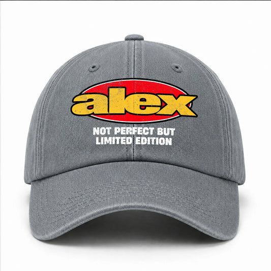 Your Name Not Perfect But Limited Edition Red Logo Washed Cap ALEX 13K1 C84PF