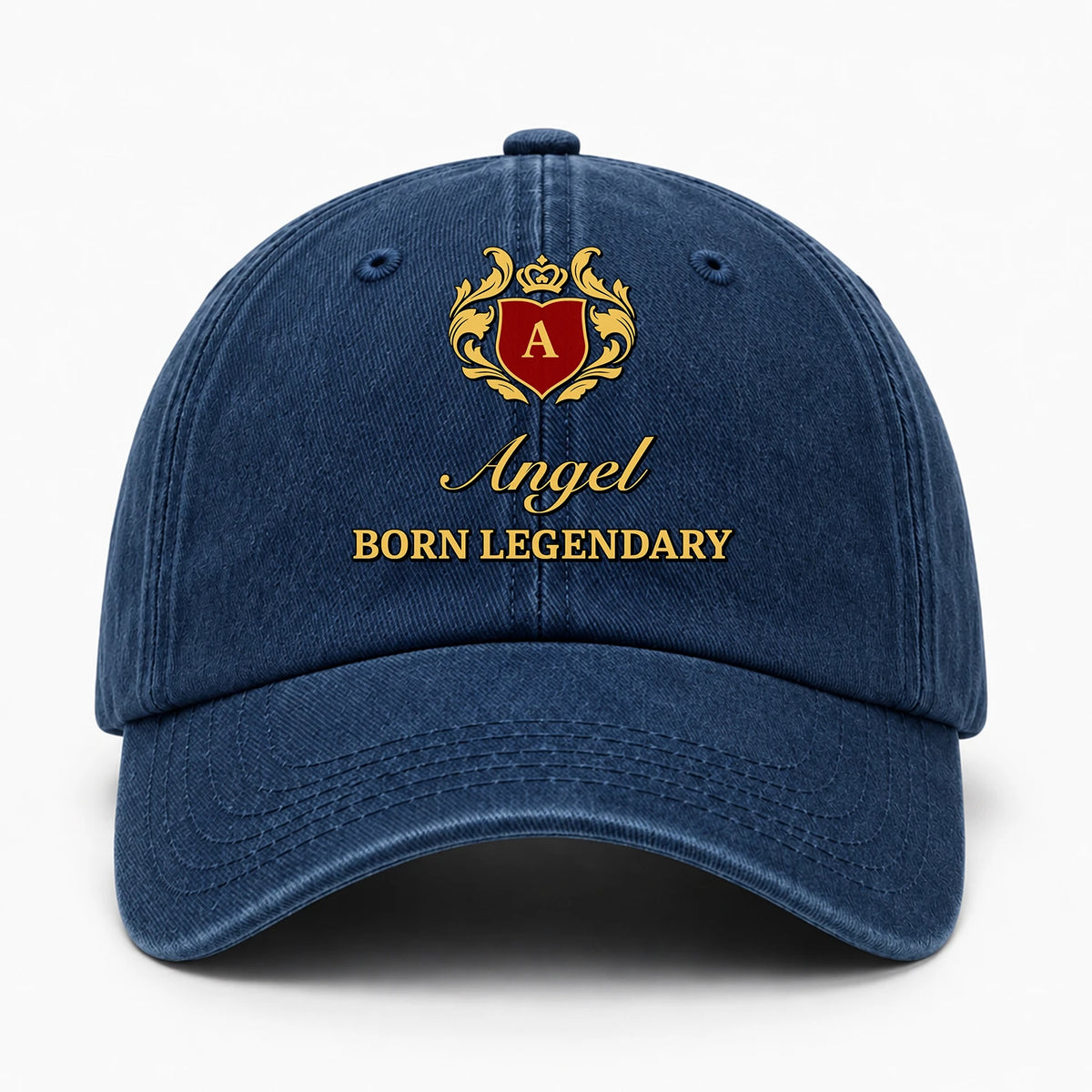 Born Legendary Royal Blue Washed Cap ANGEL 13K1 C183PF