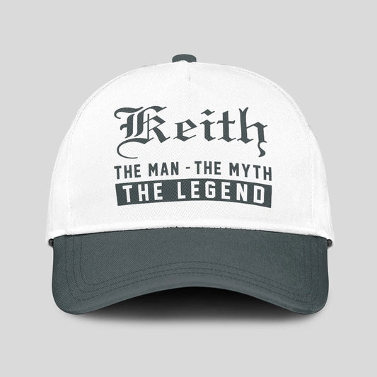 The Man The Myth The Legend Luxury Cap KEITH 13K1 C39PF