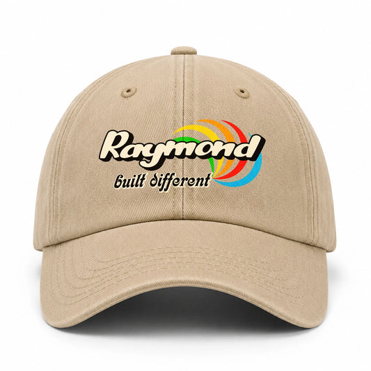 Your Name Built Different Retro Washed Cap RAYMOND 13K1 C55PF
