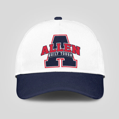 Built Tough Blue And White Baseball Cap ALLEN 13K1 C103PF