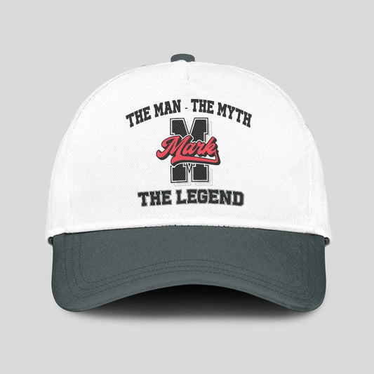 The Man The Myth The Legend Custom Initial Letter And Name Cap MARK 13K1 C38PF