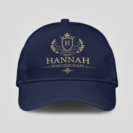 Born Legendary Luxury Crest Blue Cap HANNAH 13K1 C180PF