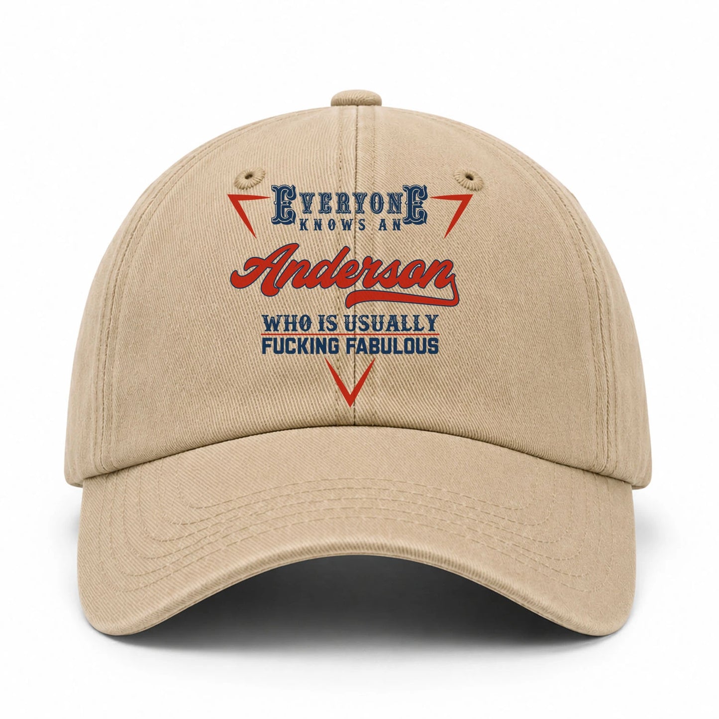 Everyone Knows A Your Name Who Is Usually Fucking Fabulous Washed Cap ANDERSON 13K1 C53PF