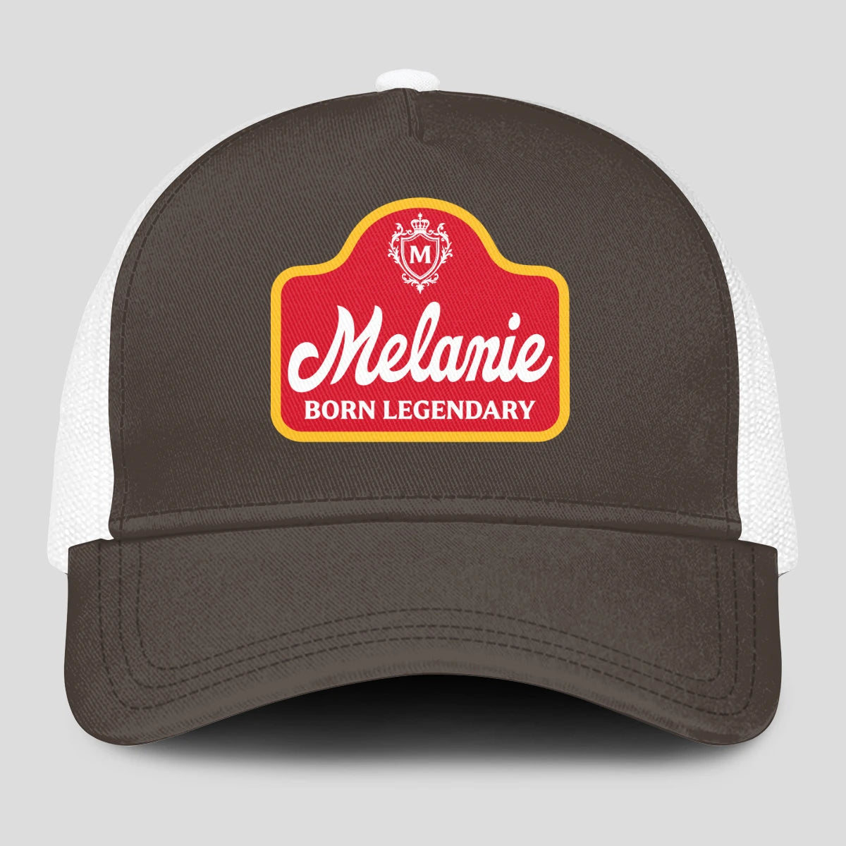Born Legendary Charcoal Mesh Cap MELANIE 13K1 C196PF