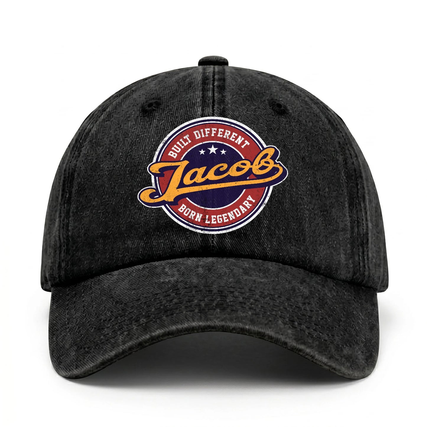 Built Different Born Legendary Logo Washed Cap JACOB 13K1 C65PF
