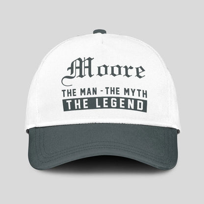 The Man The Myth The Legend Luxury Cap MOORE 13K1 C39PF