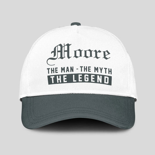 The Man The Myth The Legend Luxury Cap MOORE 13K1 C39PF