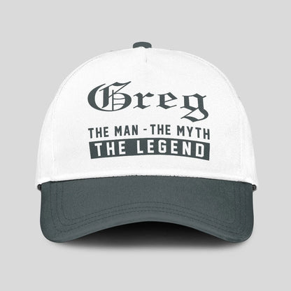 The Man The Myth The Legend Luxury Cap GREG 13K1 C39PF