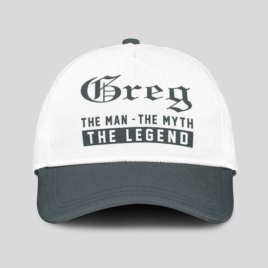 The Man The Myth The Legend Luxury Cap GREG 13K1 C39PF