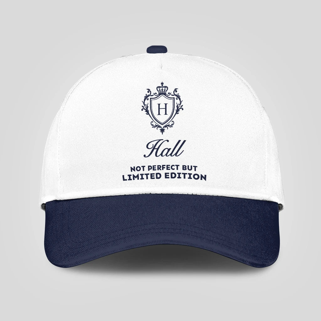 Not Perfect But Limited Edition Blue And White Luxury Cap HALL 13K1 C151PF