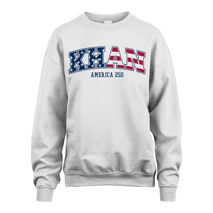 KHAN 13K1-555 America 250 Personalized